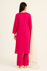 Pink Lawn Solid 3PC